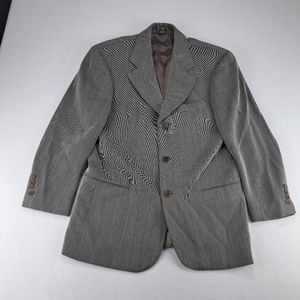 Hugo Boss Einstein Omega Mens 46 Actual 42 Brown 85% Wool 15% Nylon Made in‎ USA